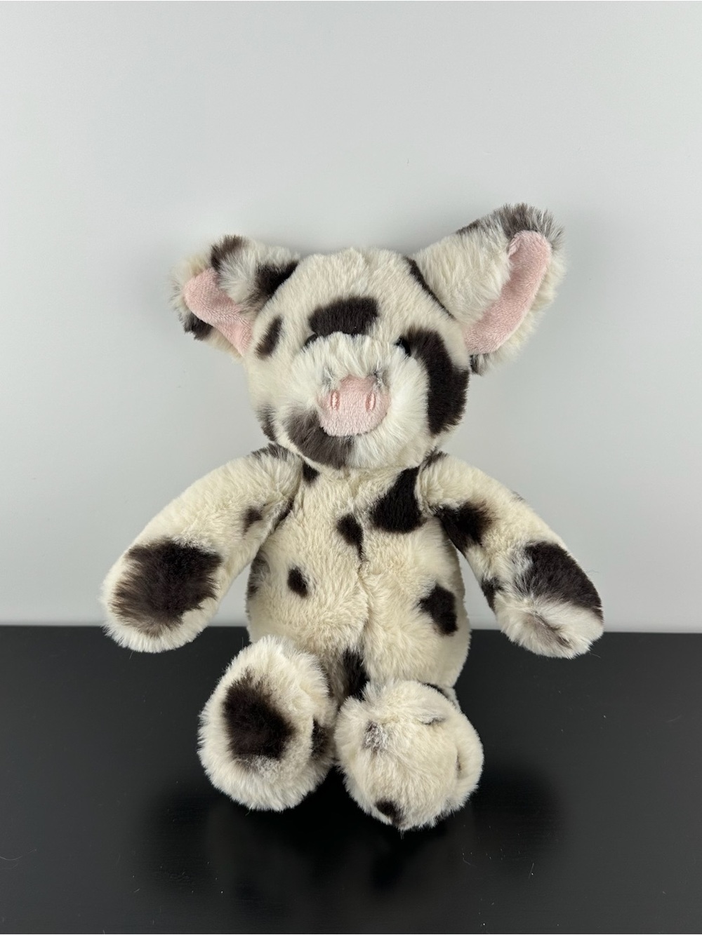 World's Softest RARE Spotted Piggy Pig 12" Worlds Soft Claire's Exclusive Plush